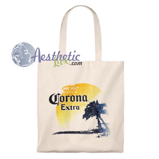Corona Extra Beer Vintage Tote Bag