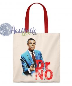 Dr No James Bond Vintage Tote Bag