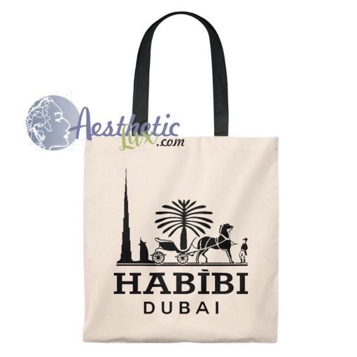 Habibi Dubai Vintage Tote Bag