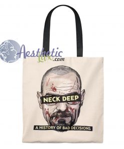 Neck Deep Breaking Bad Vintage Tote Bag