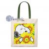 Snoopy Sunflower Vintage Tote Bag