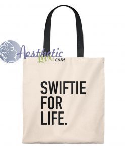 Taylor Swift Fans Swiftie For Life Vintage Tote Bag