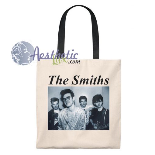 The Smiths Rock Band Vintage Tote Bag