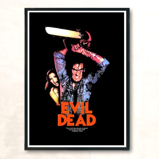 1990s Evil Dead Vintage Wall Poster