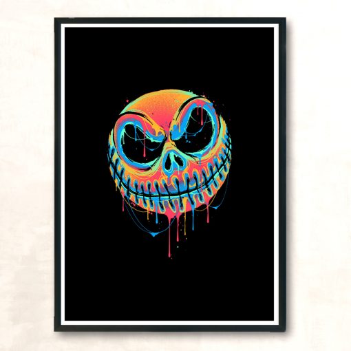 A Colorful Nightmare Modern Poster Print