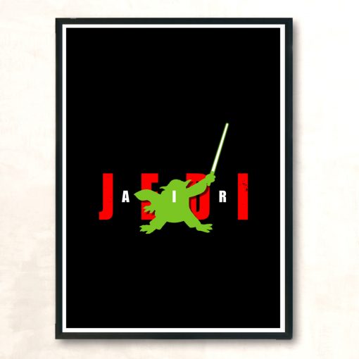 Air Jedi Modern Poster Print