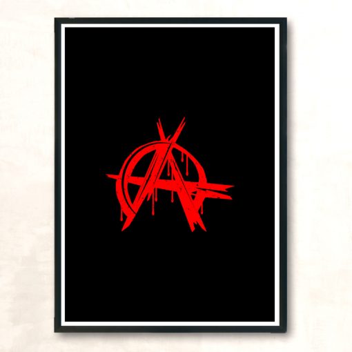 Anarchy Modern Poster Print