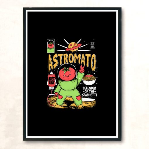 Astromato Modern Poster Print