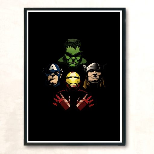 Avengers Rhapsody Modern Poster Print