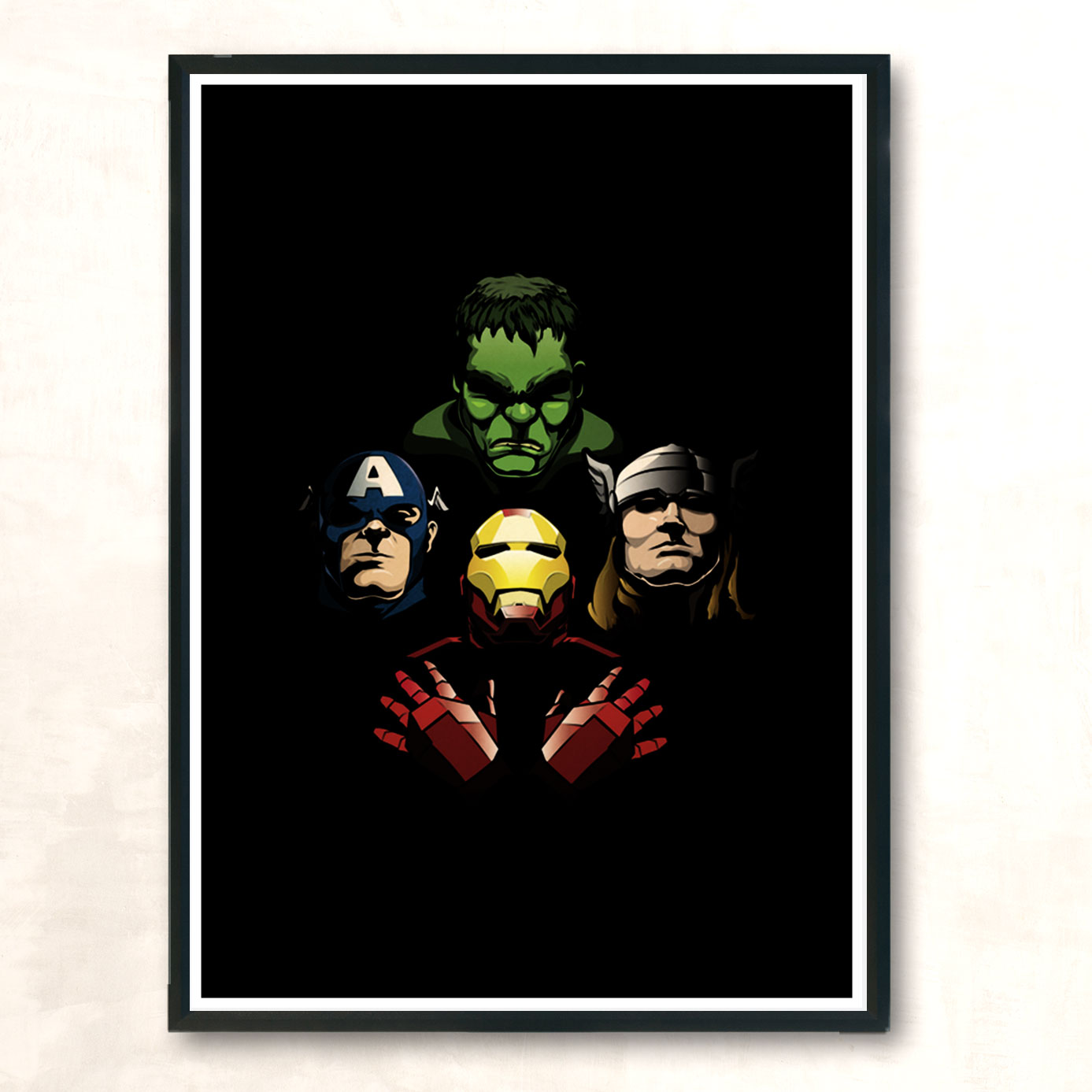 Avengers Rhapsody Modern Poster Print