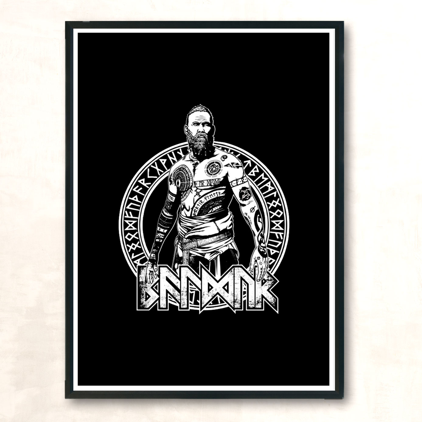 Baldur The Strangers Modern Poster Print