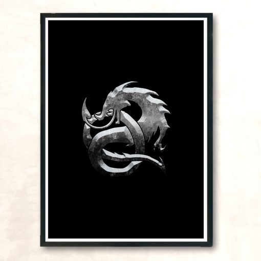 Before A Fall Modern Poster Print