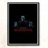 Bloodline Modern Poster Print