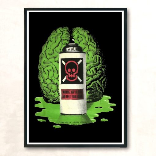 Body Count Slime Skull Vintage Wall Poster