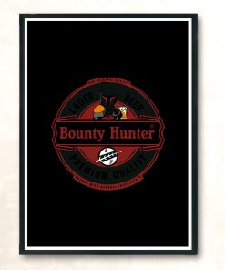 Bounty Hunter Beer Modern Poster Print