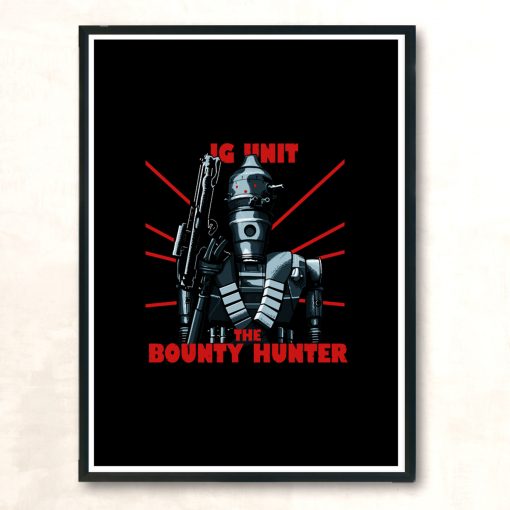 Bounty Hunter Modern Poster Print