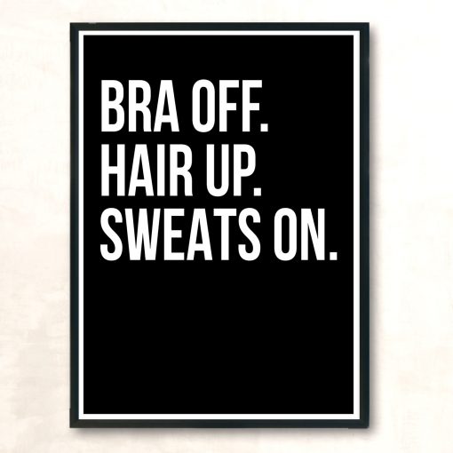 Bra Off Hair Up Huge Wall Poster