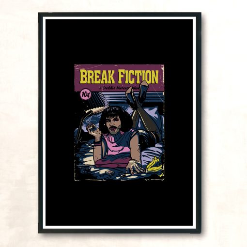 Break Fiction Modern Poster Print