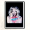 Britney Spears Retro Vintage Wall Poster