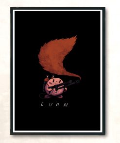 Burn Modern Poster Print