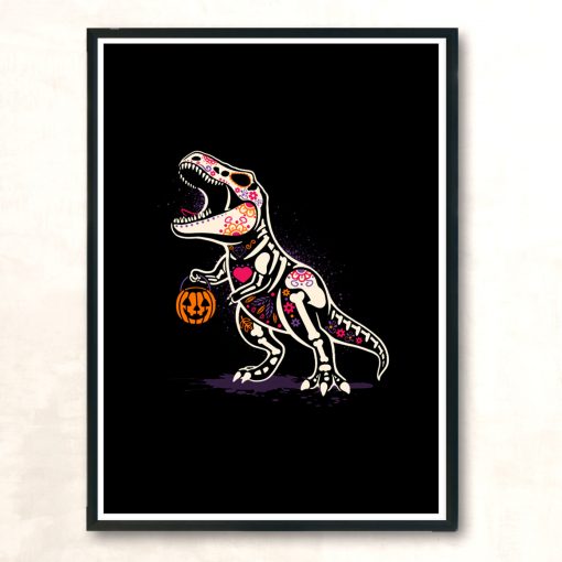Calaverasaurus Rex Modern Poster Print