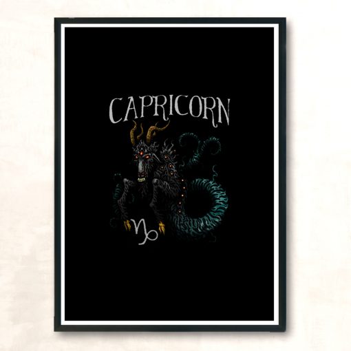 Capricorn Azhmodai 2019 Modern Poster Print