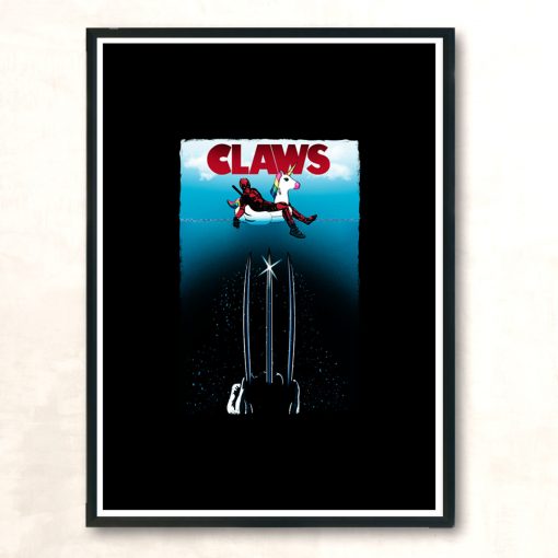 Claws Modern Poster Print