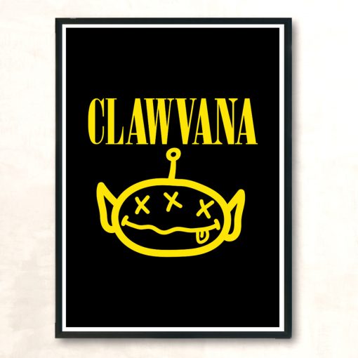 Clawvana Modern Poster Print