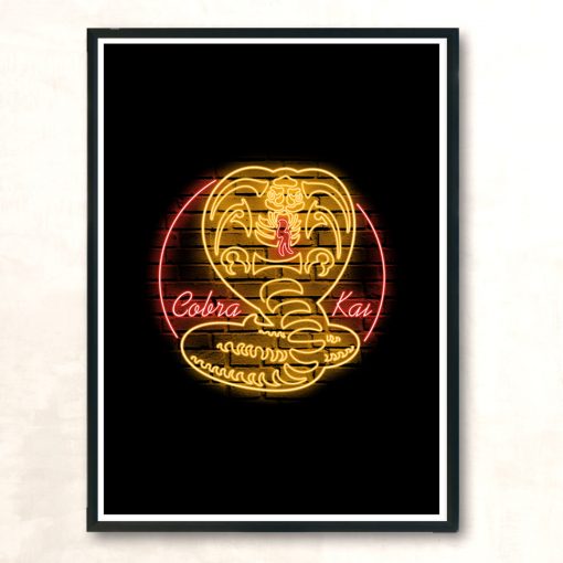 Cobra Kai Modern Poster Print
