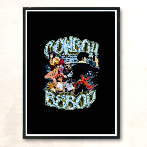 Cowboy Hip Hop Modern Poster Print