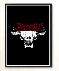 Cyberdemon Modern Poster Print