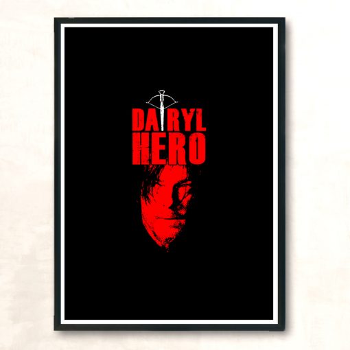 Da Ryl Hero Modern Poster Print