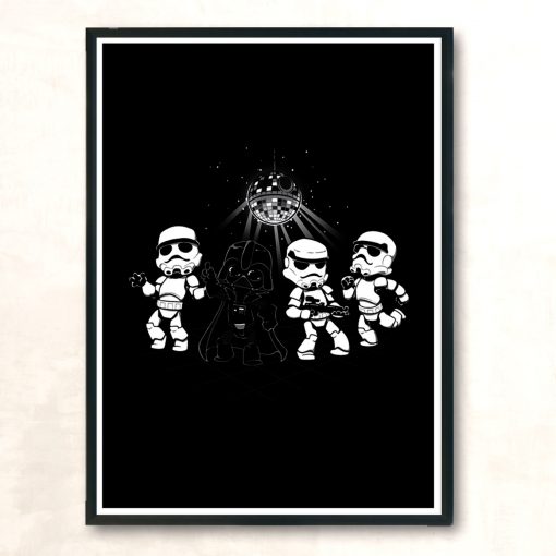 Dark Side Disco Modern Poster Print
