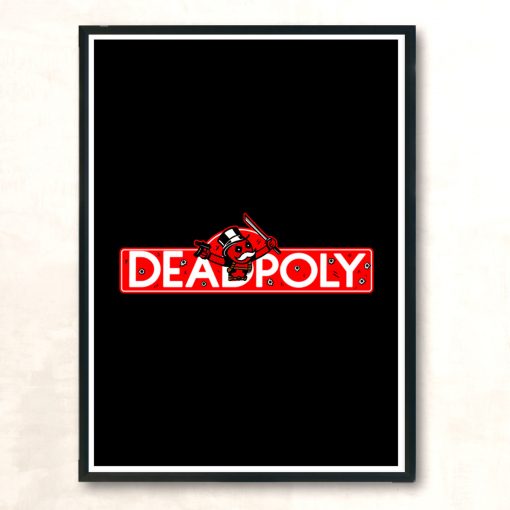 Deadpoly Modern Poster Print