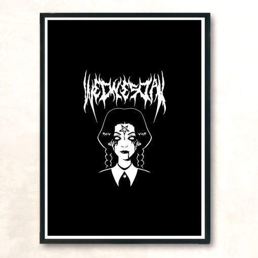 Death Metal Modern Poster Print