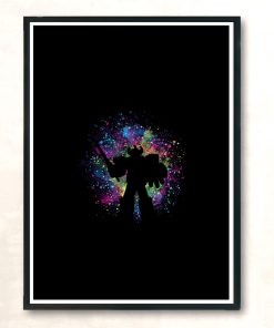 Dino Megazord Modern Poster Print