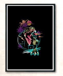 Dino Roar Modern Poster Print