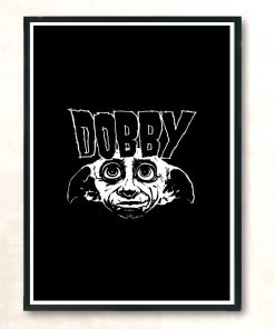 Dobby Band Shirt Modern Poster Print