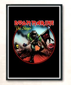 Doom Marine Modern Poster Print