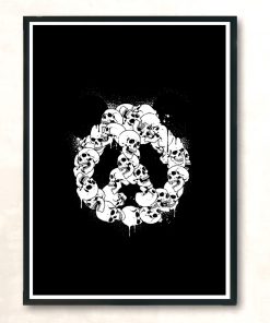 Doom Panda Modern Poster Print