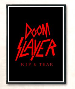 Doom Slayer Modern Poster Print