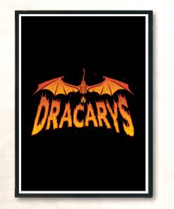 Dracarys Modern Poster Print