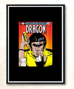Dragon Modern Poster Print