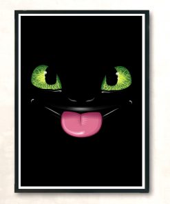 Dragon Tongue Modern Poster Print