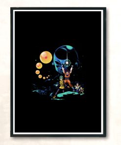 Dragon Wars Z Modern Poster Print