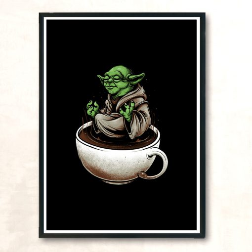 Drink Coffee I Must Modern Poster Print