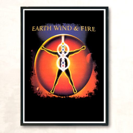 Earth Wind Fire Funk Soul T Shirt Huge Wall Poster