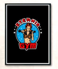 Eternia Gym Teela Modern Poster Print