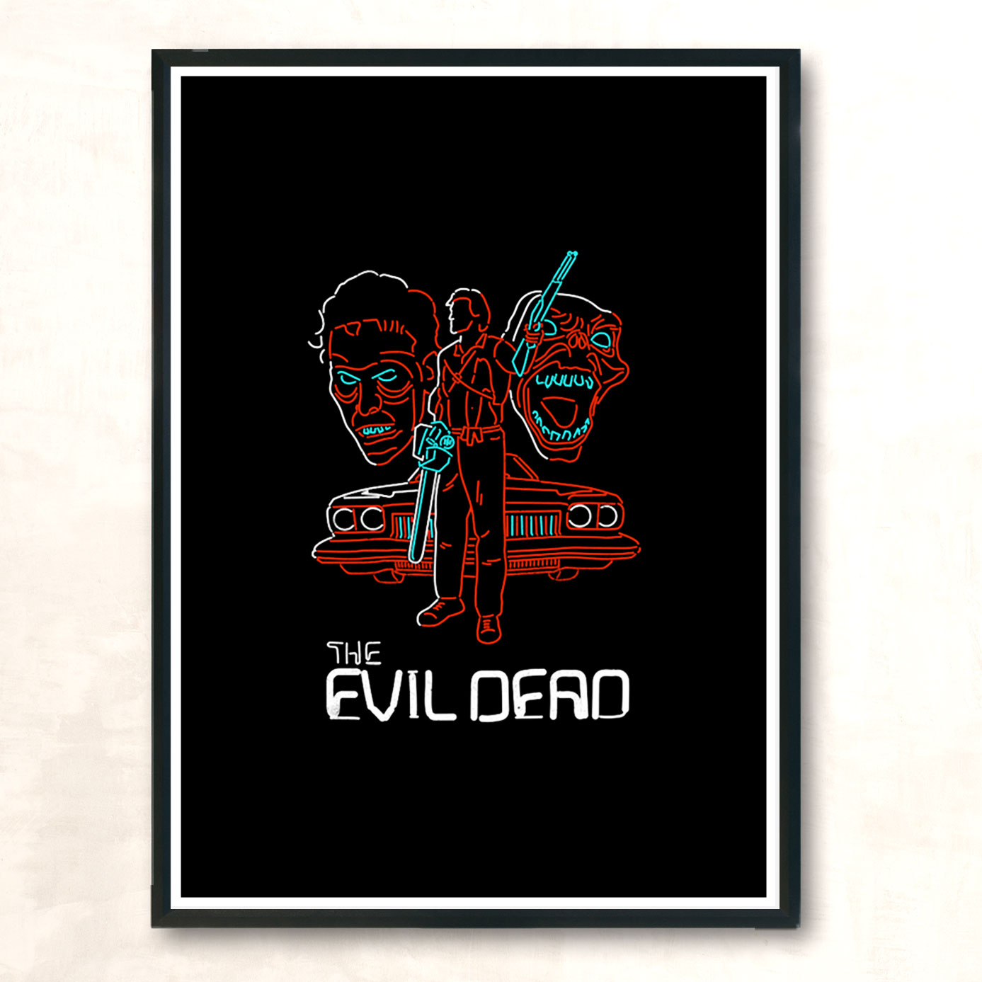 Evil Boomer Modern Poster Print