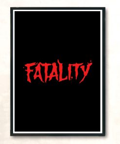 Fatality Modern Poster Print